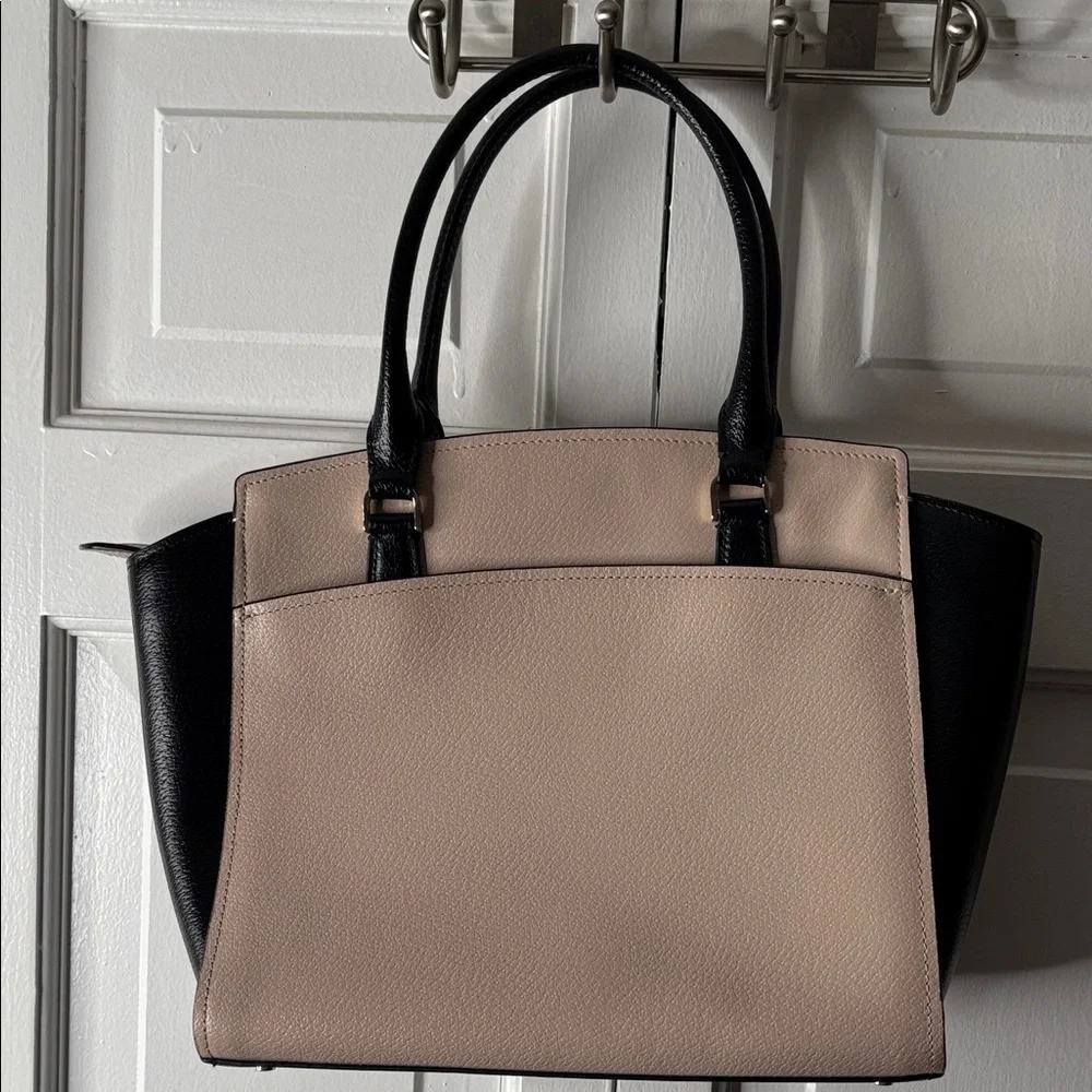kate spade Two-Tone Blush and Black Satchel